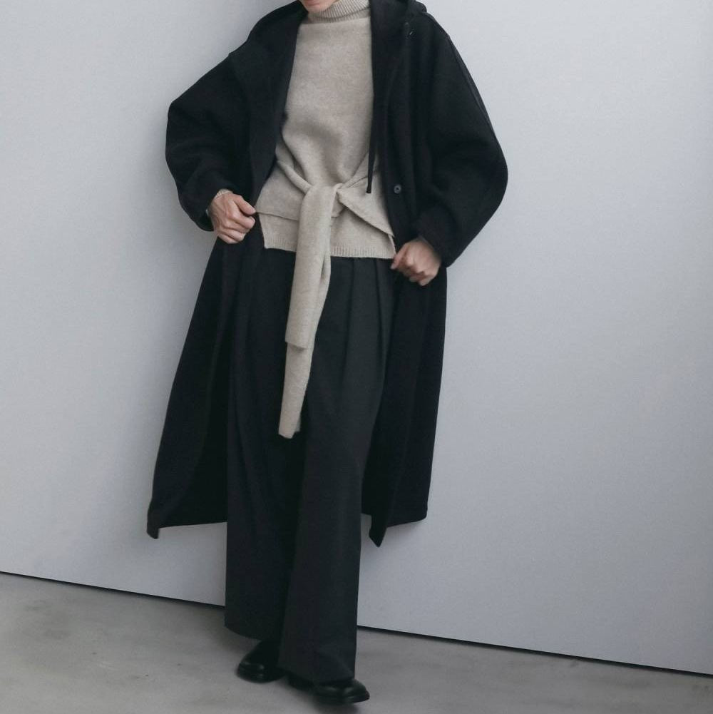 【anuke 2026 winter】Layered Soft Knit - Champdelarose