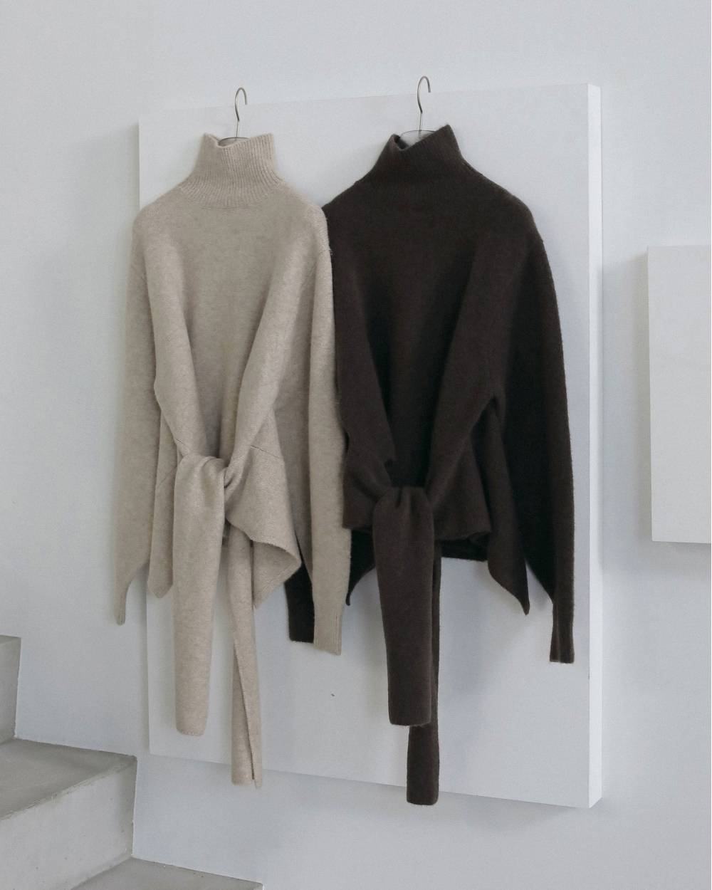 【anuke 2026 winter】Layered Soft Knit - Champdelarose