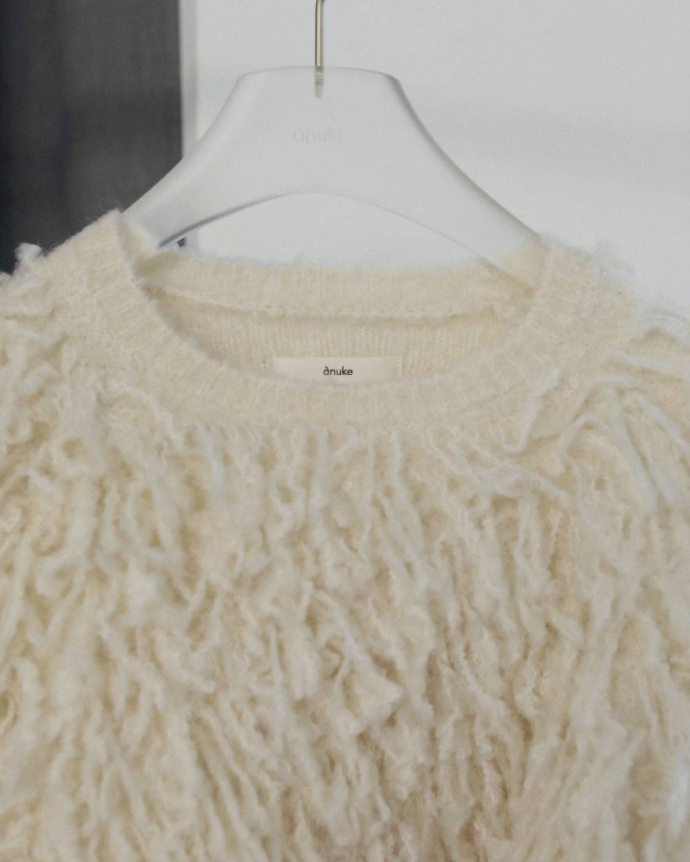 【anuke 2026 winter】Loop Knit Tops - Champdelarose