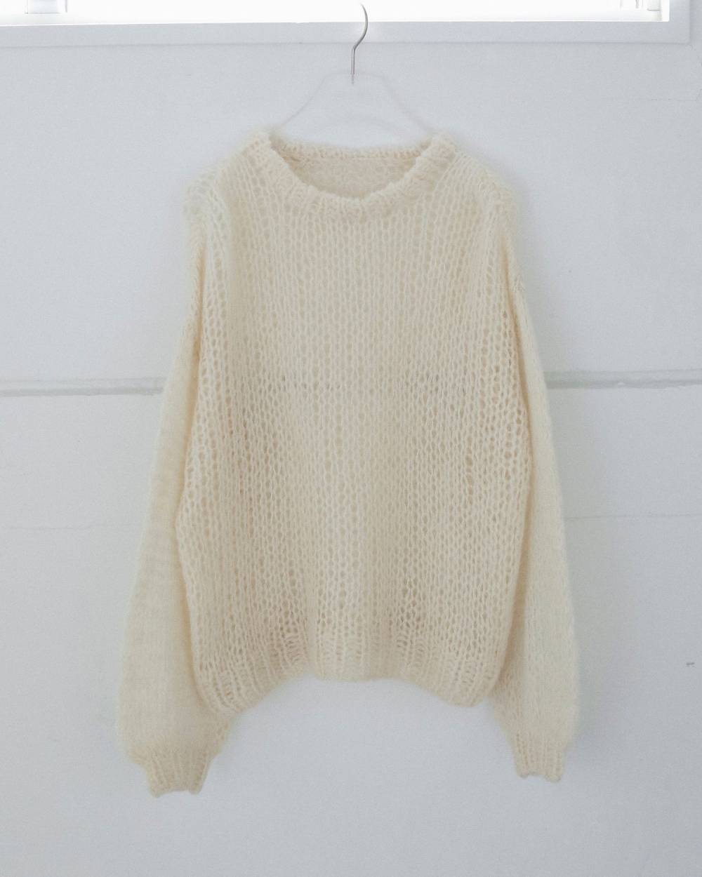 【anuke 2026 winter】Lowgauge Mohair Knit - Champdelarose