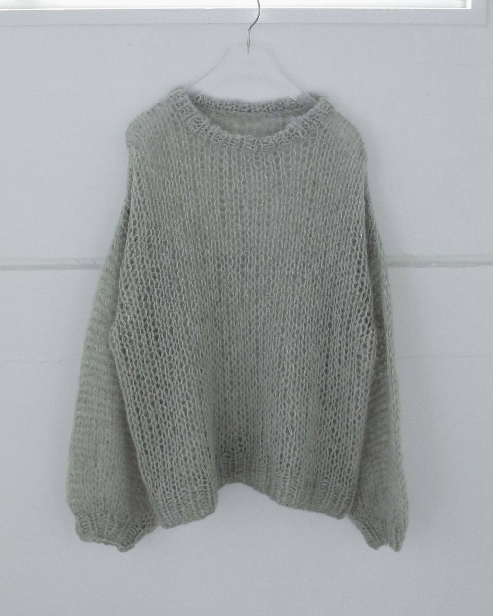 【anuke 2026 winter】Lowgauge Mohair Knit - Champdelarose