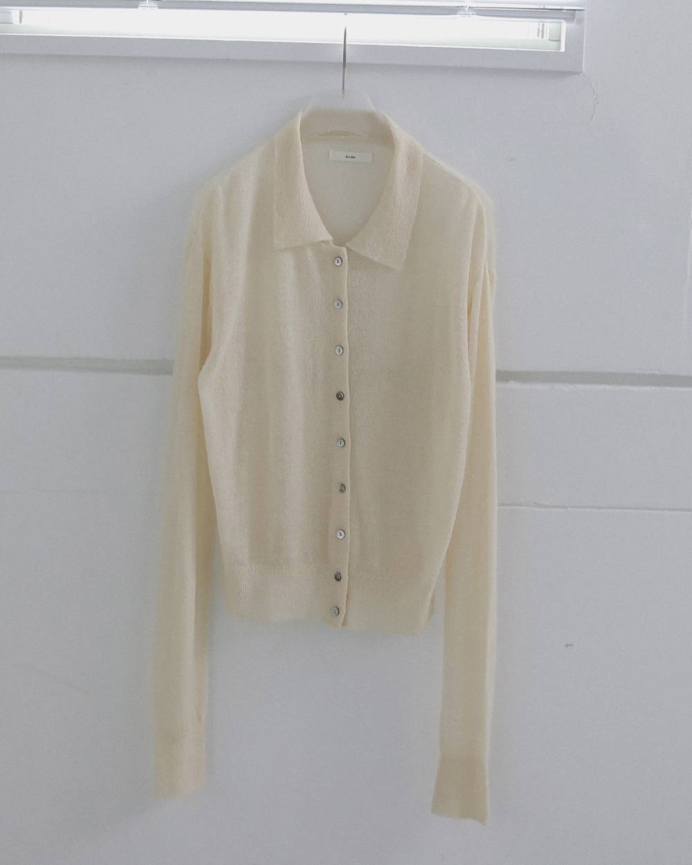 【anuke 2026 winter】Over Knit Shirts - Champdelarose