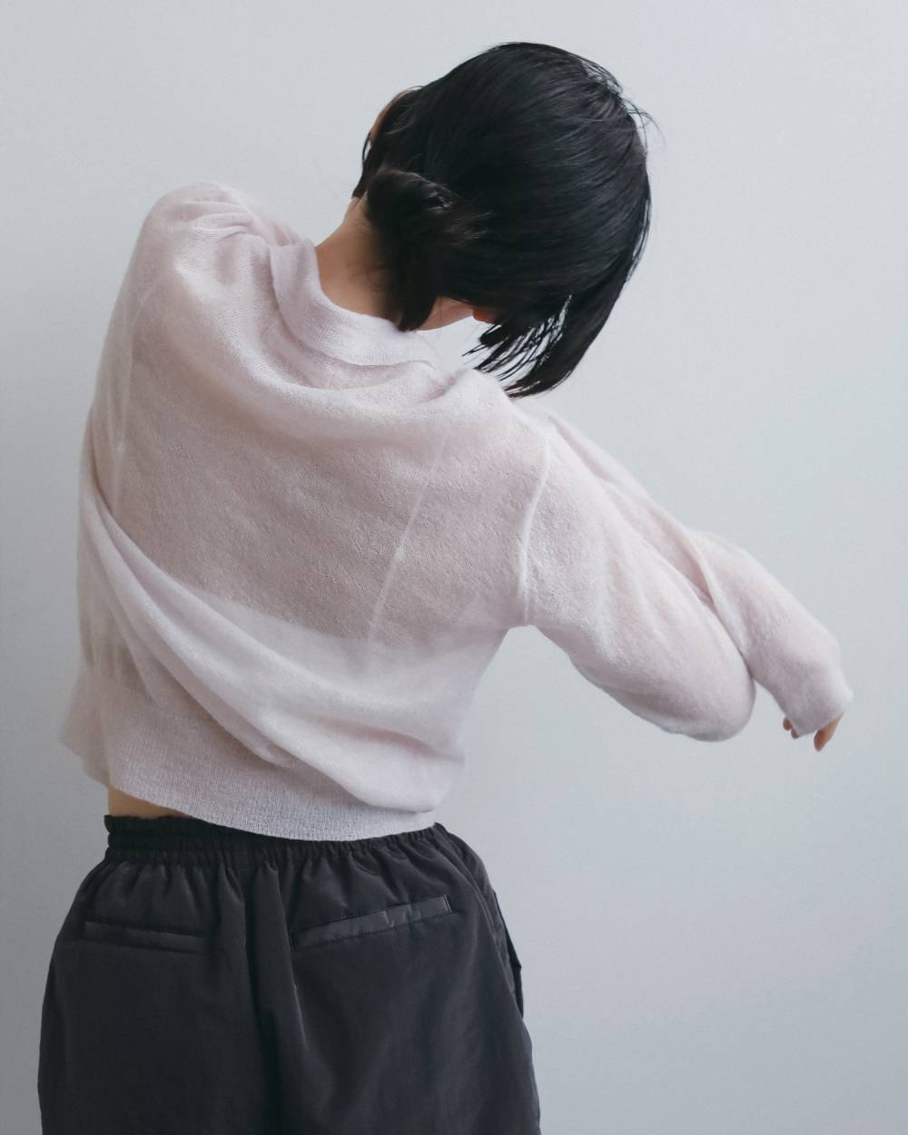 【anuke 2026 winter】Over Knit Shirts - Champdelarose