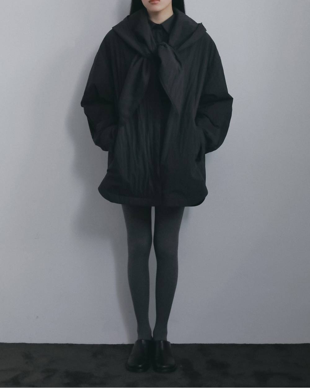 【anuke 2026 winter】Padded Hoodie Shirts - Champdelarose