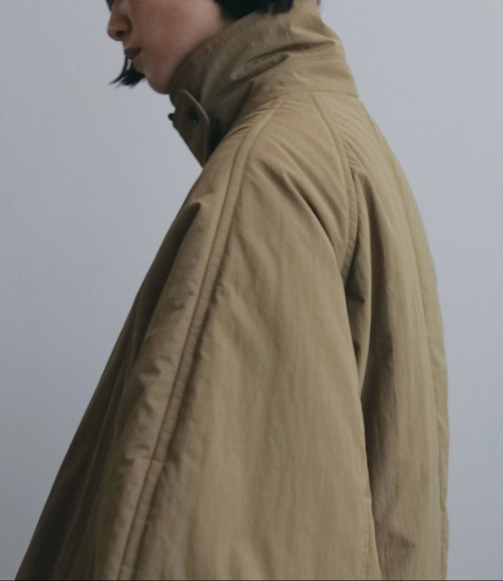 【anuke 2026 winter】Padded Soutiencollar Coat - Champdelarose