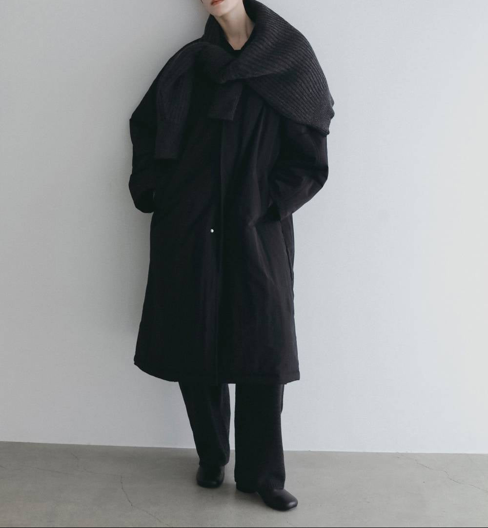【anuke 2026 winter】Padded Soutiencollar Coat - Champdelarose