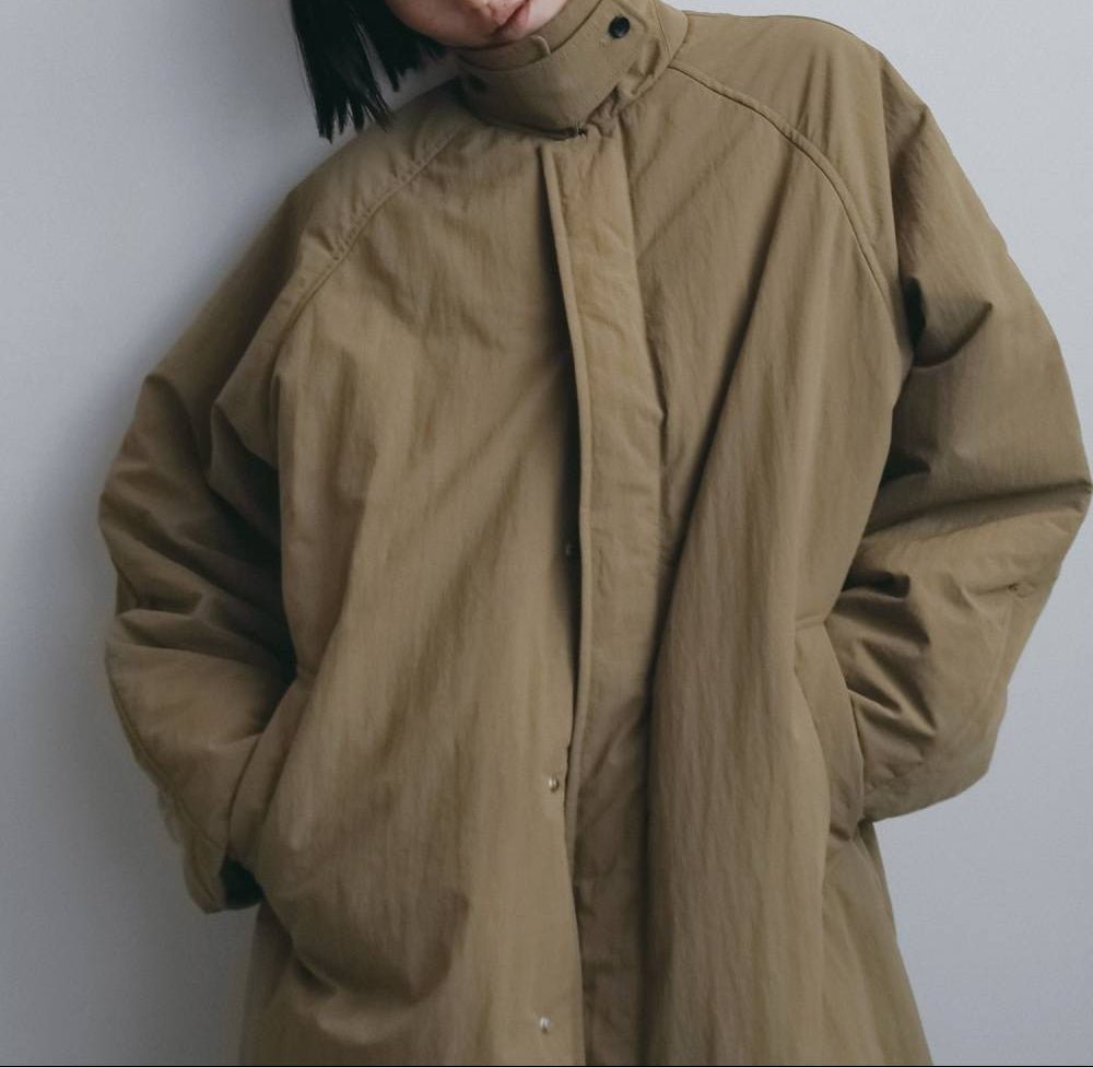 【anuke 2026 winter】Padded Soutiencollar Coat - Champdelarose