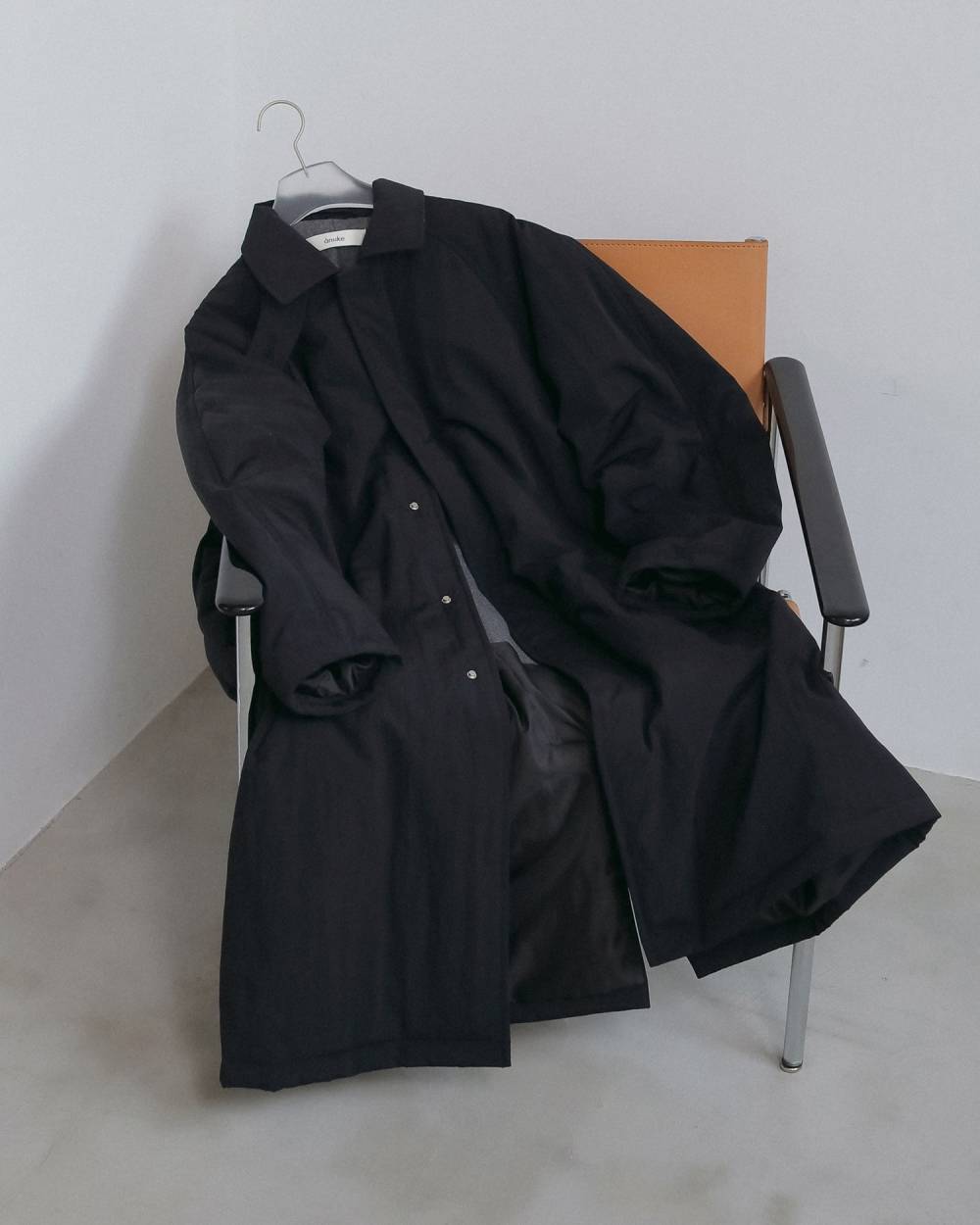 【anuke 2026 winter】Padded Soutiencollar Coat - Champdelarose