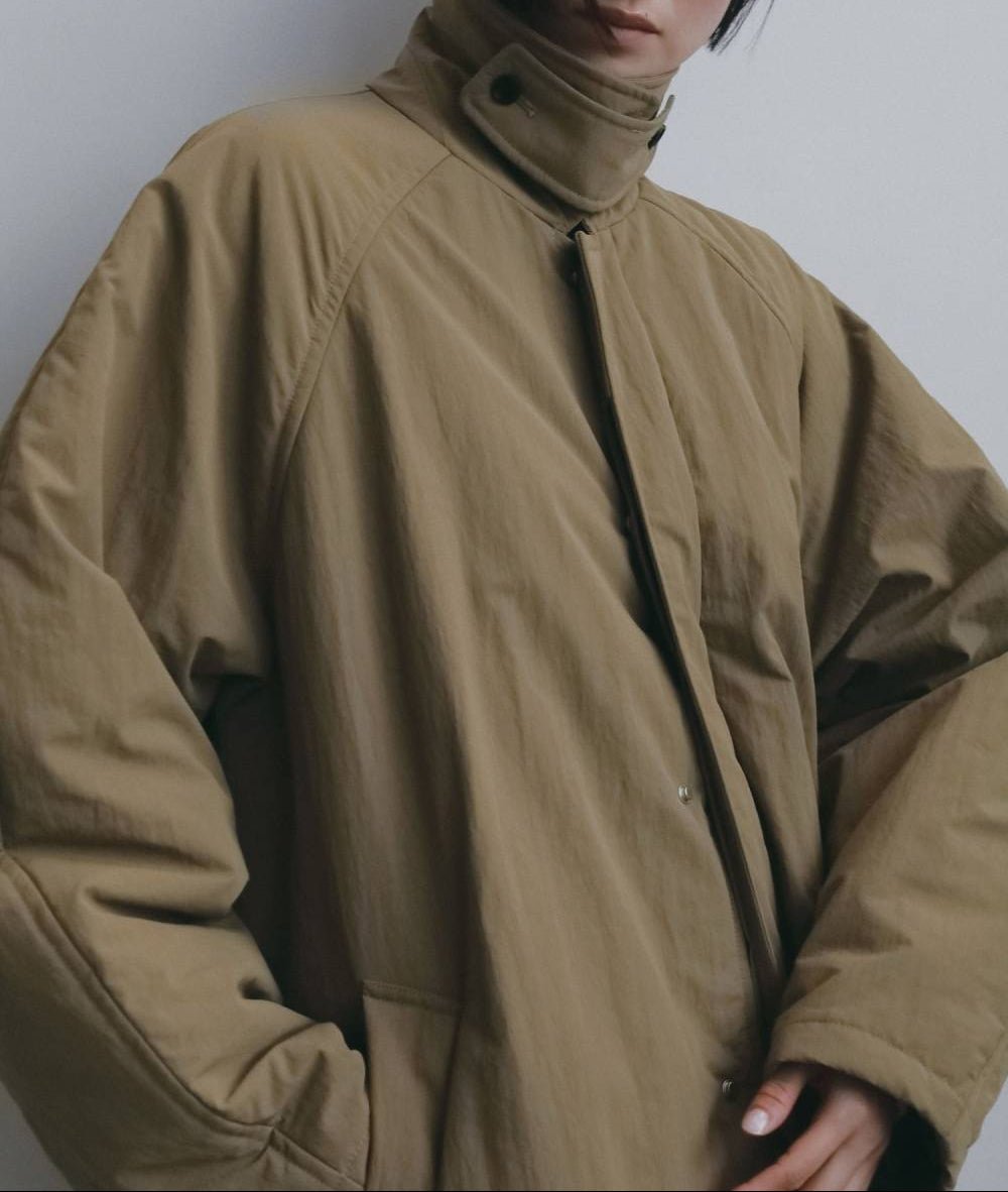 【anuke 2026 winter】Padded Soutiencollar Coat - Champdelarose