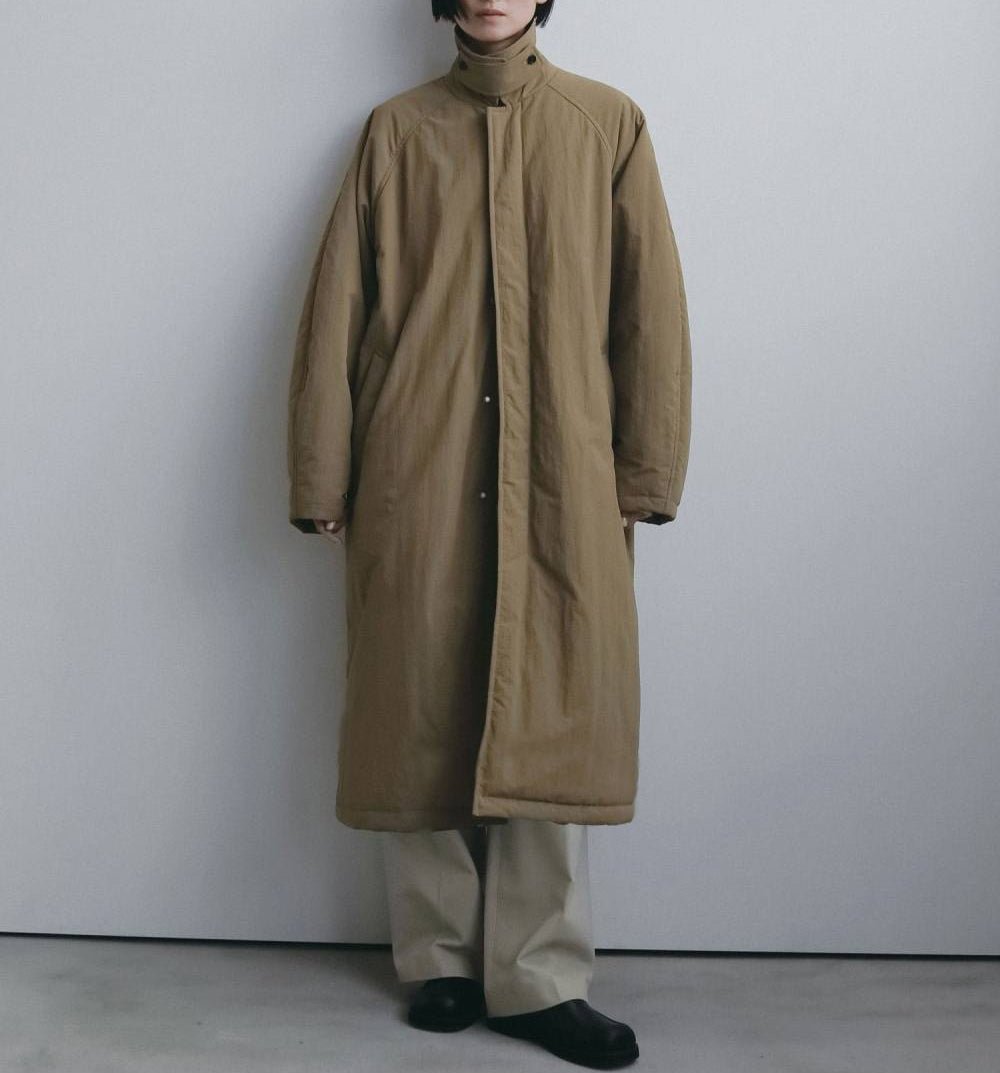 【anuke 2026 winter】Padded Soutiencollar Coat - Champdelarose