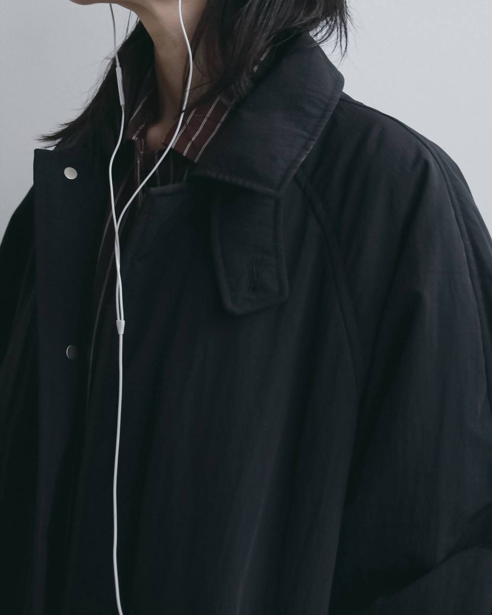 【anuke 2026 winter】Padded Soutiencollar Coat - Champdelarose