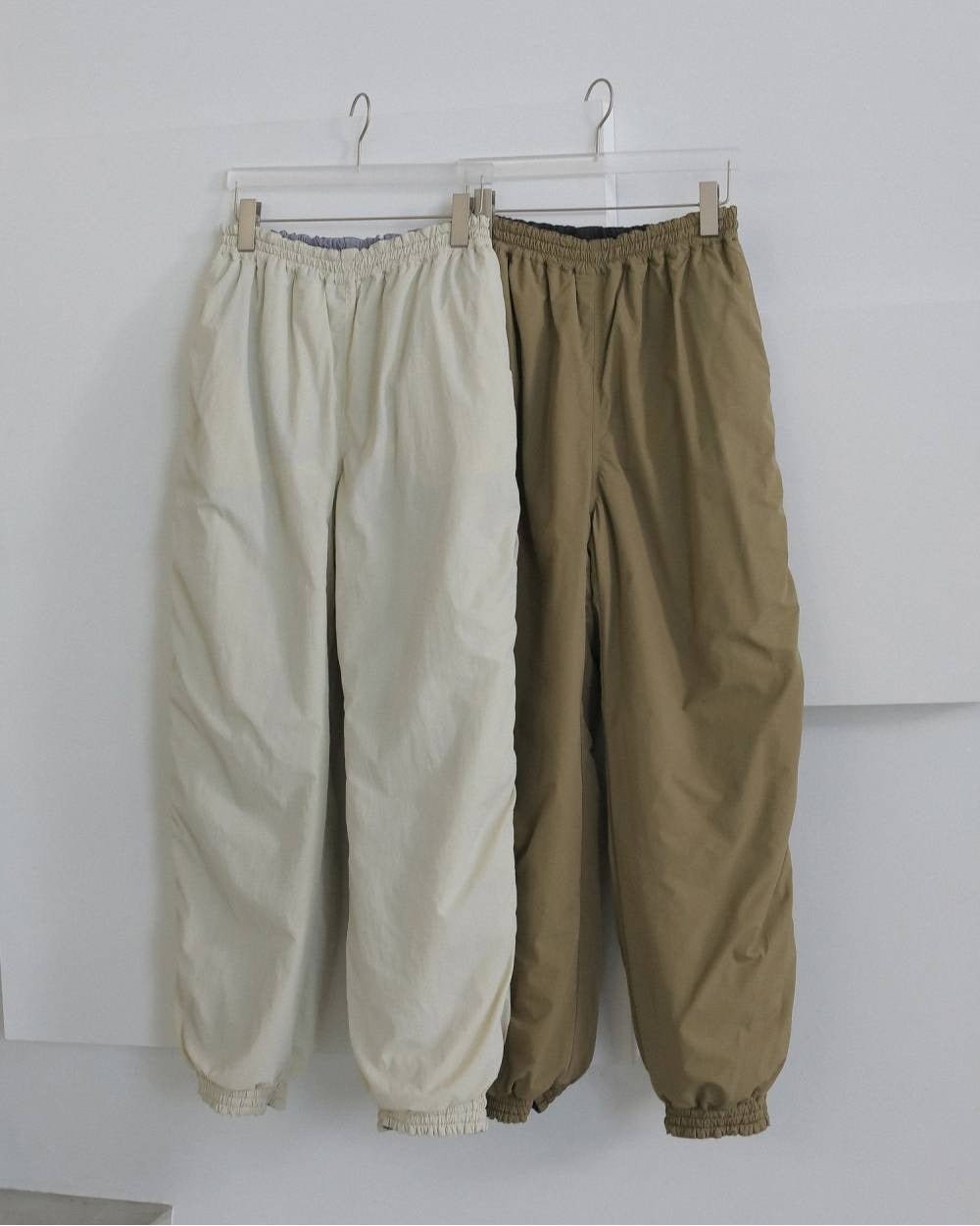 【anuke 2026 winter】Reversible Padding Pants - Champdelarose