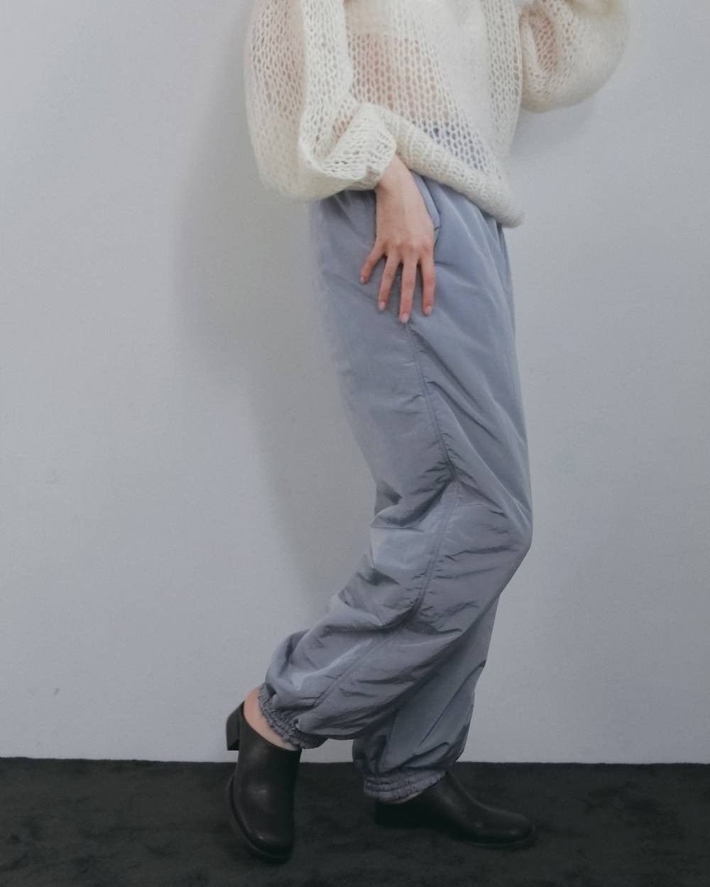 【anuke 2026 winter】Reversible Padding Pants - Champdelarose