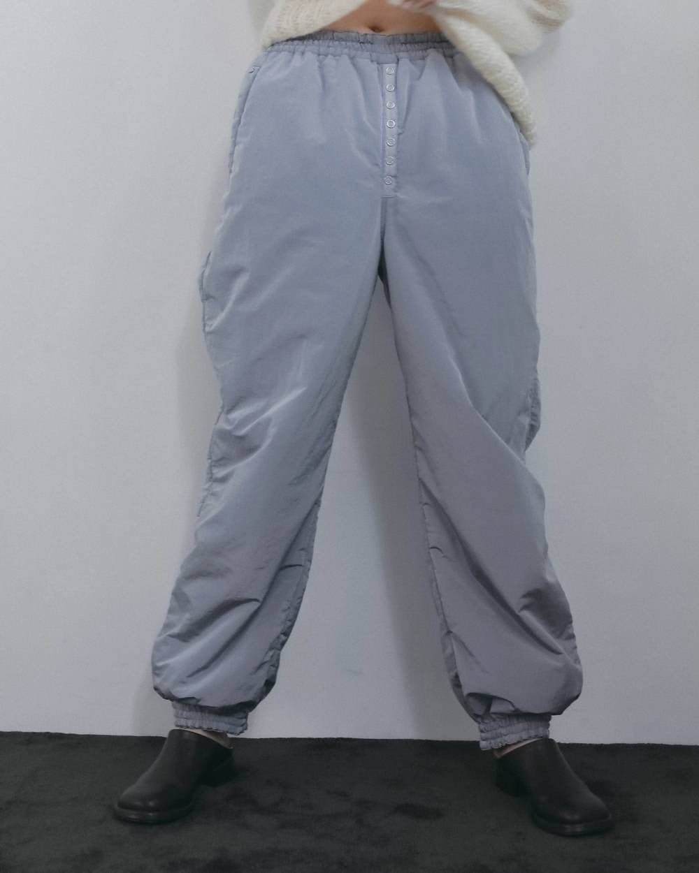 【anuke 2026 winter】Reversible Padding Pants - Champdelarose