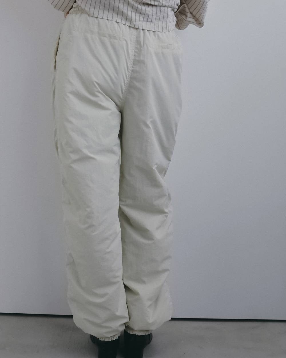 【anuke 2026 winter】Reversible Padding Pants - Champdelarose