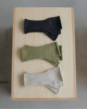 【anuke 2026 winter】Rib Knit Glove - Champdelarose