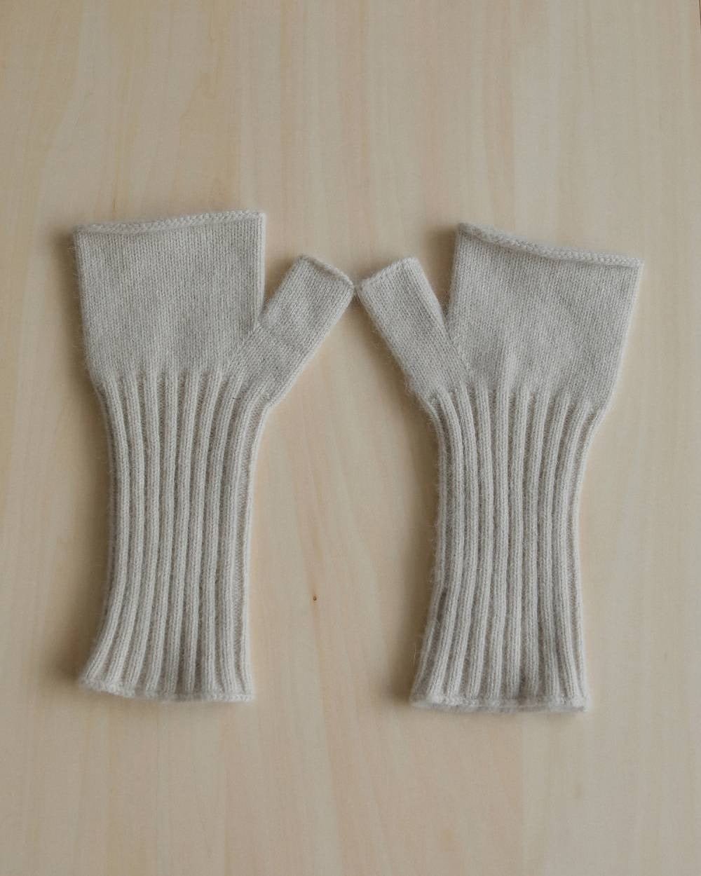 【anuke 2026 winter】Rib Knit Glove - Champdelarose