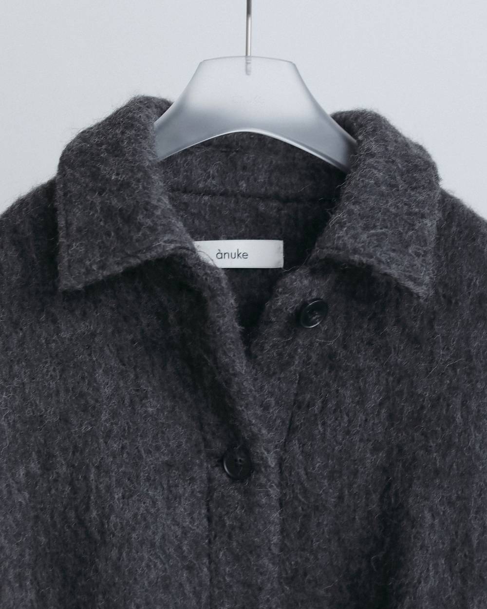 【anuke 2026 winter】Shaggy Over Jacket - Champdelarose