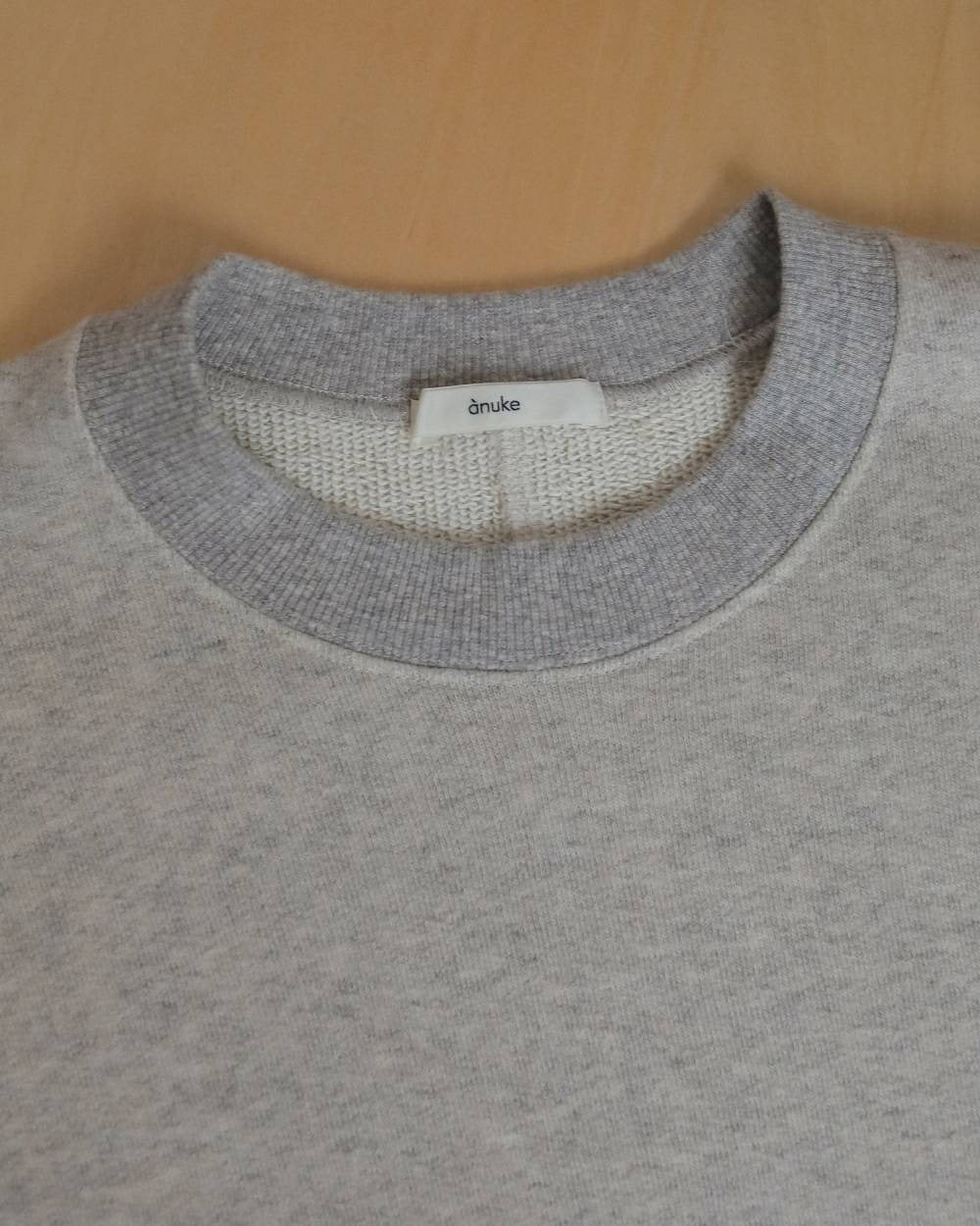 【anuke 2026 winter】Soft Sweat Tops - Champdelarose