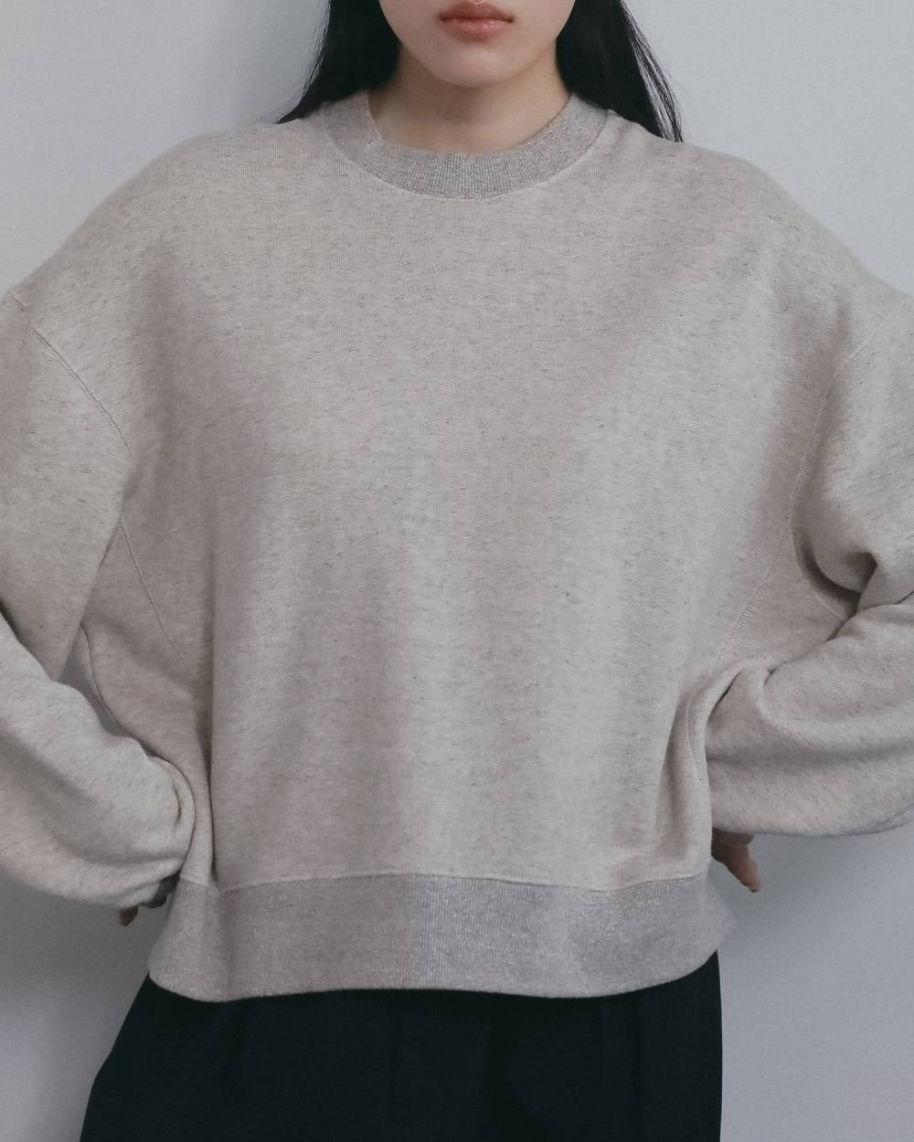 【anuke 2026 winter】Soft Sweat Tops - Champdelarose