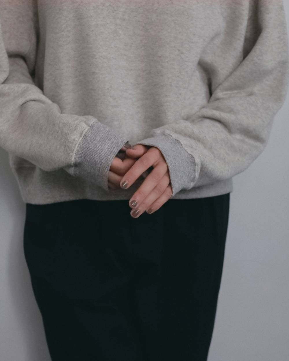 【anuke 2026 winter】Soft Sweat Tops - Champdelarose
