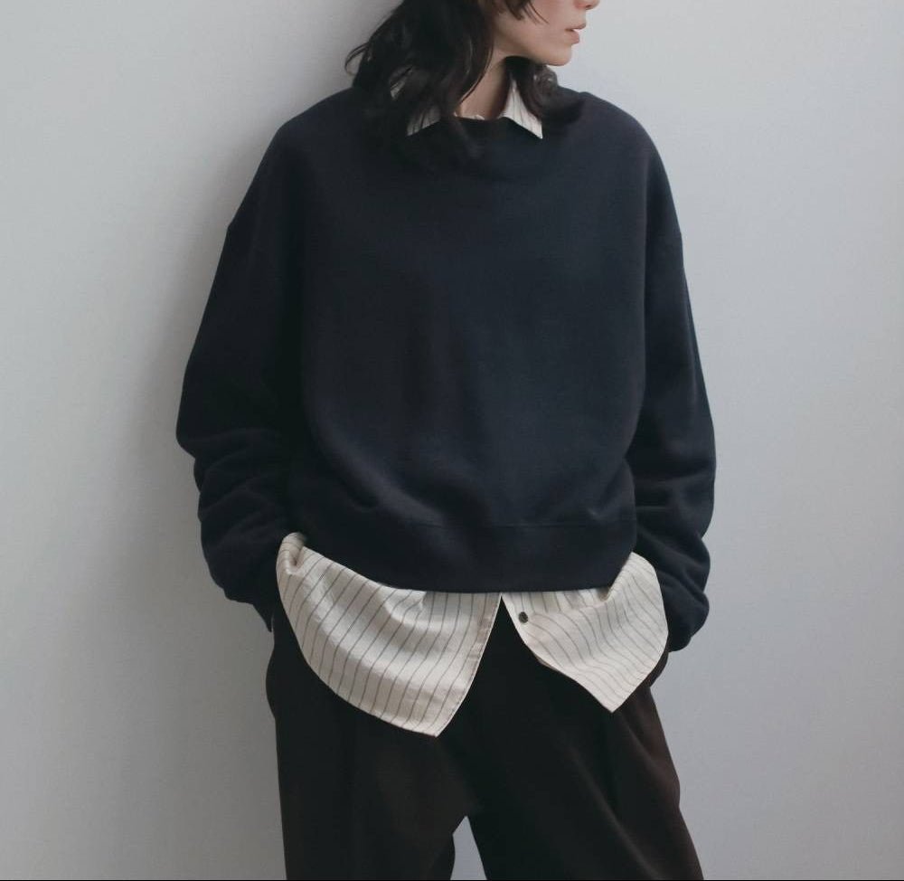 【anuke 2026 winter】Soft Sweat Tops - Champdelarose