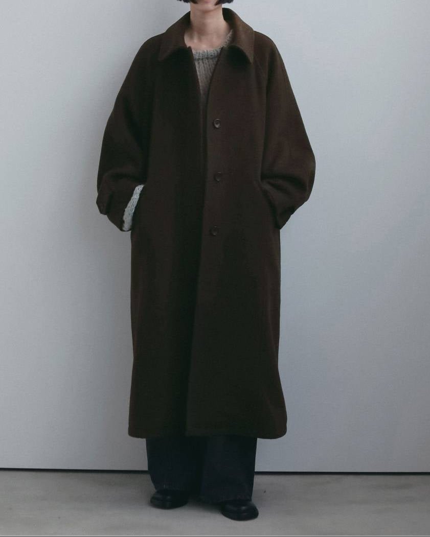 【anuke 2026 winter】Soutiencollar Over Coat - Champdelarose