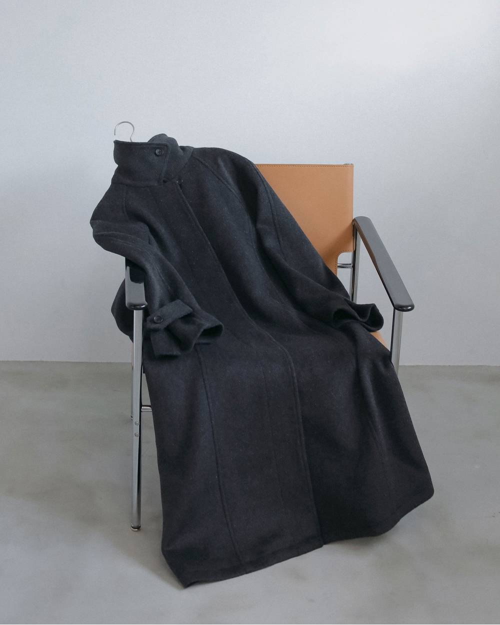 【anuke 2026 winter】Soutiencollar Over Coat - Champdelarose