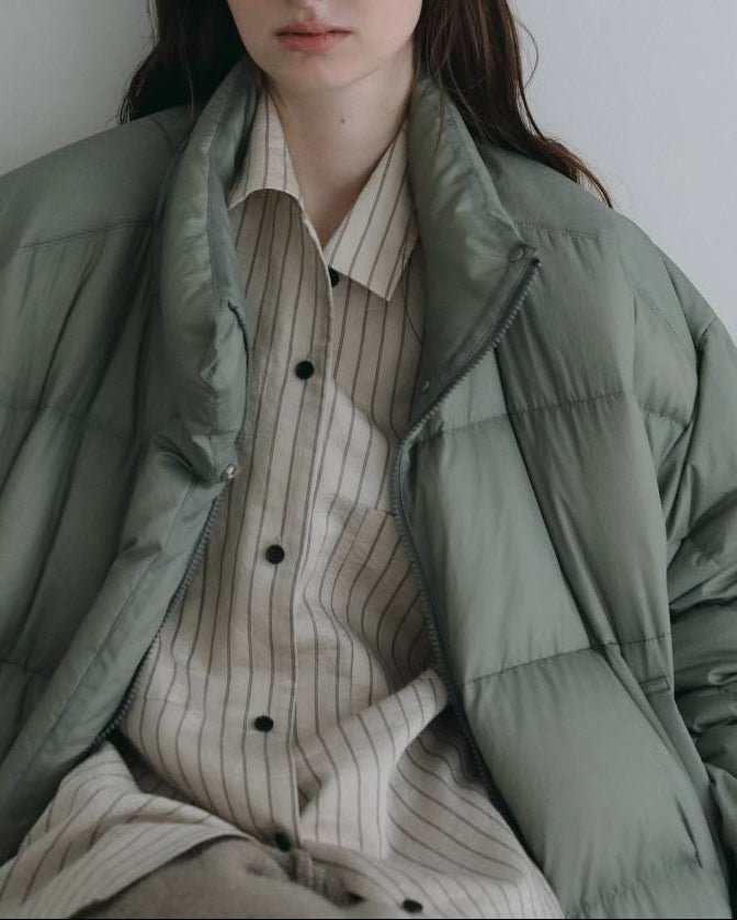 【anuke 2026 winter】Standcollar Down Jacket - Champdelarose
