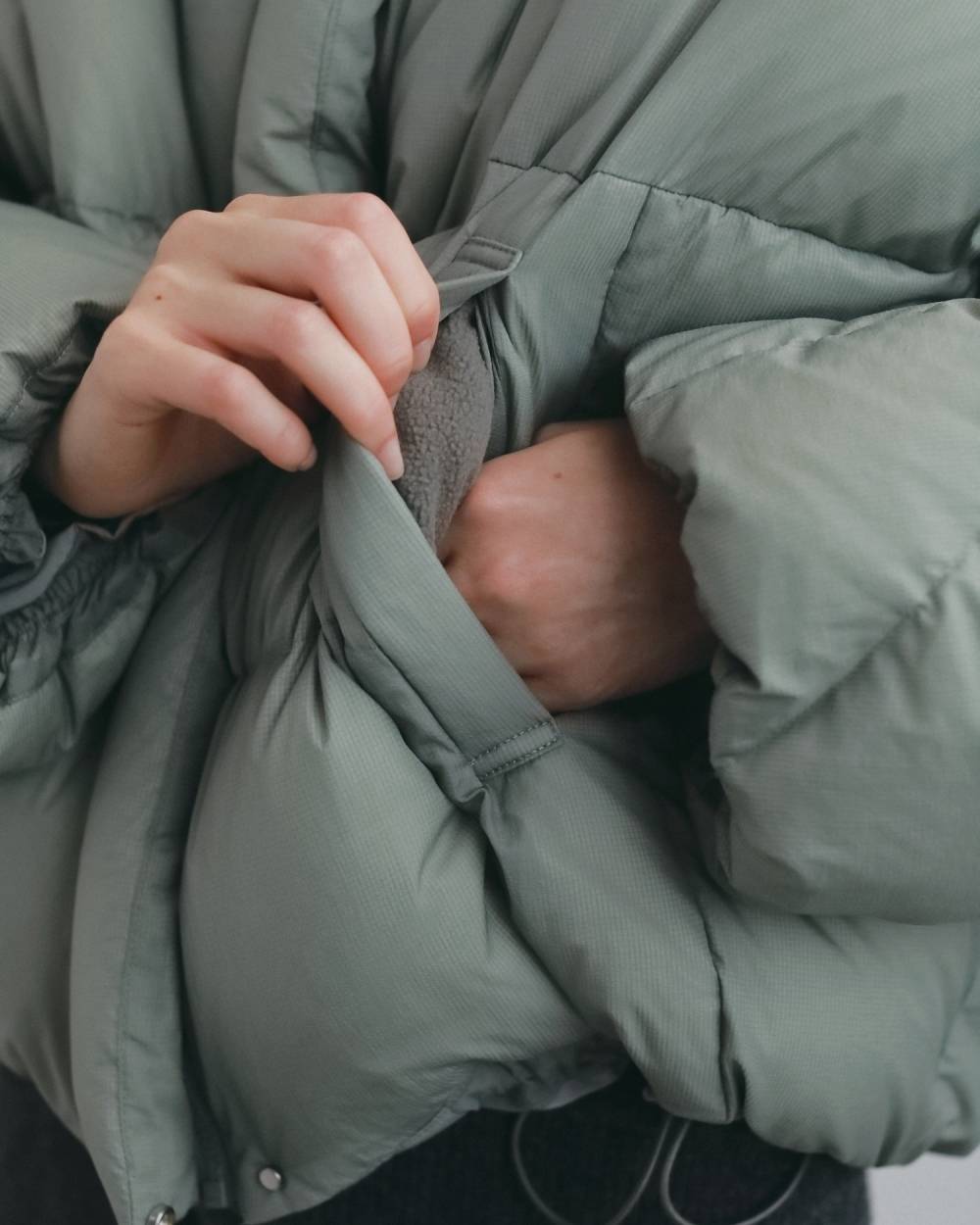 【anuke 2026 winter】Standcollar Down Jacket - Champdelarose
