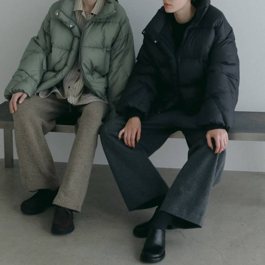 【anuke 2026 winter】Standcollar Down Jacket - Champdelarose
