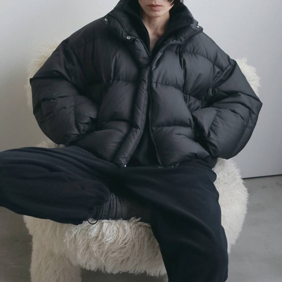 【anuke 2026 winter】Standcollar Down Jacket - Champdelarose