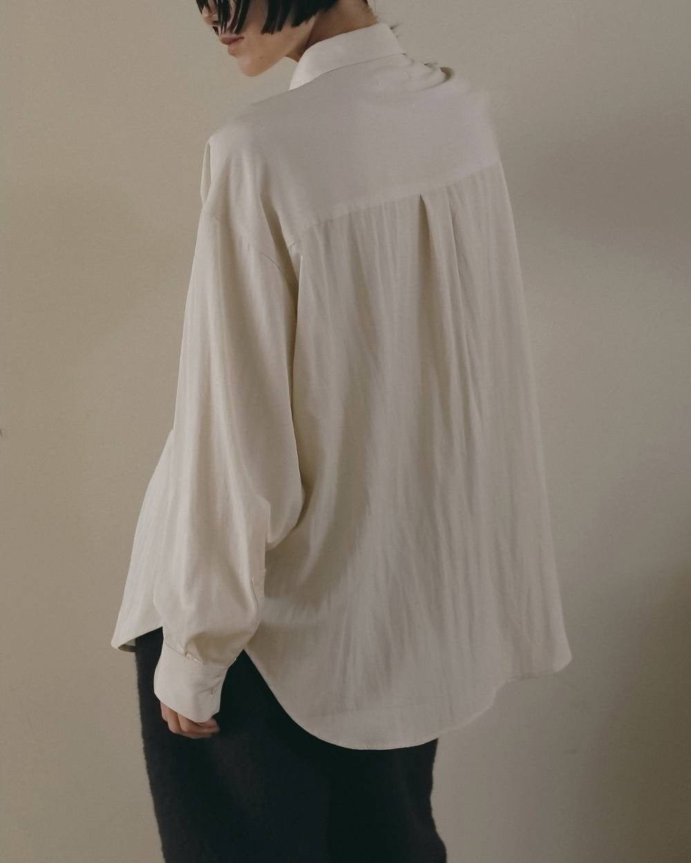 【anuke 2026 winter】Stitch Over Shirts - Champdelarose
