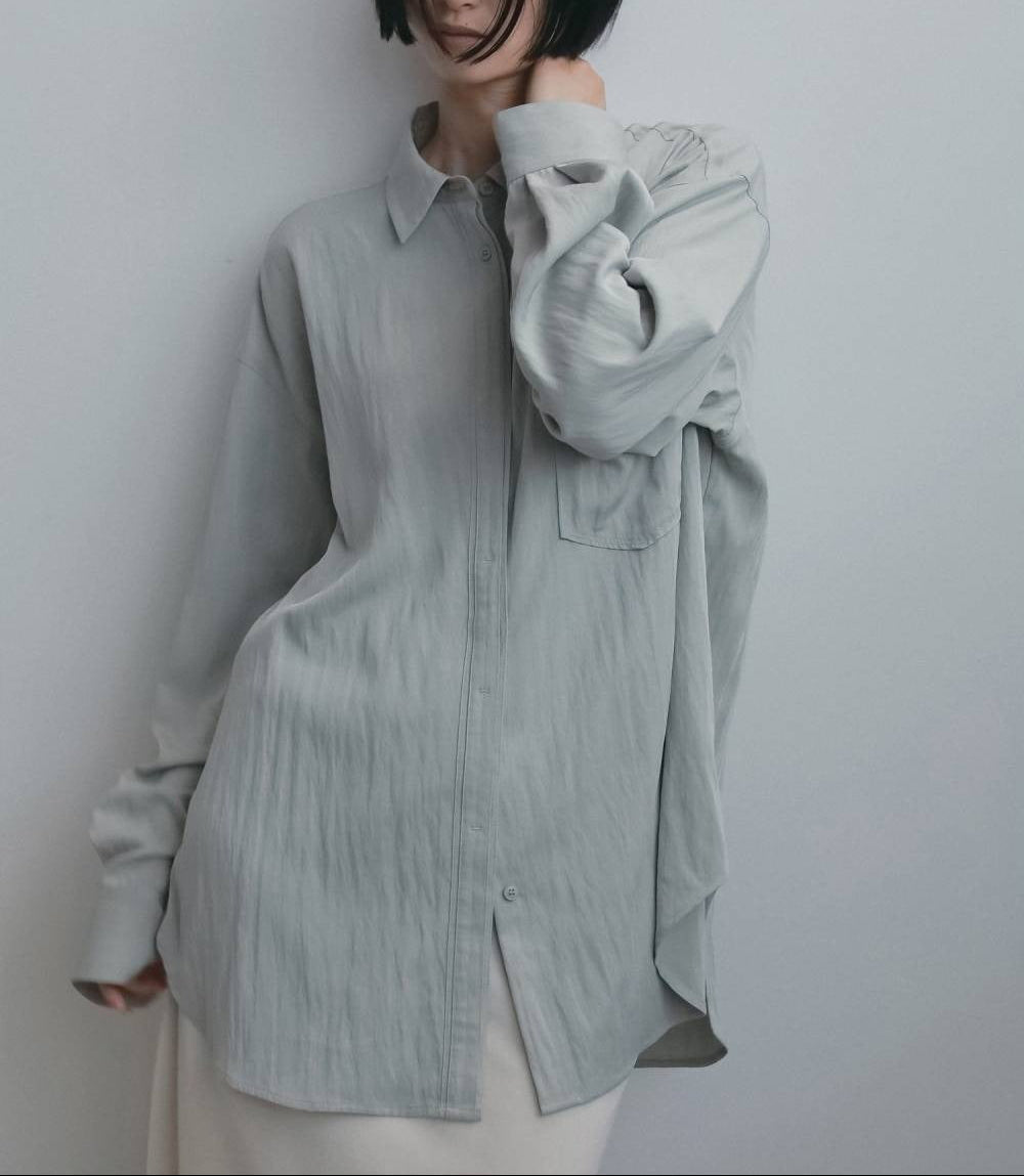 【anuke 2026 winter】Stitch Over Shirts - Champdelarose