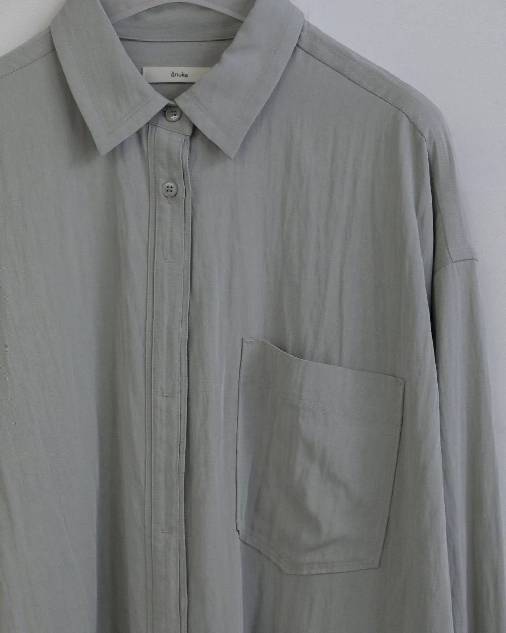 【anuke 2026 winter】Stitch Over Shirts - Champdelarose