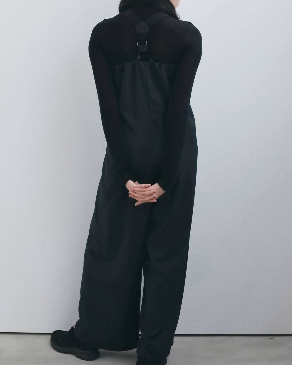 【anuke 2026 winter】Stripe Baretop Combinaison - Champdelarose