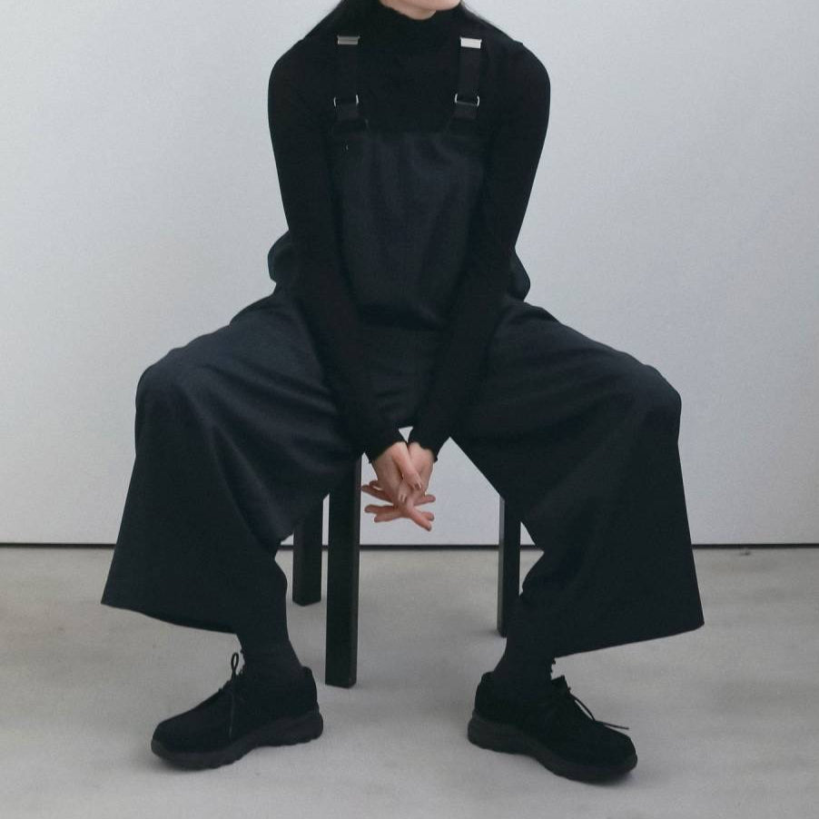 【anuke 2026 winter】Stripe Baretop Combinaison - Champdelarose