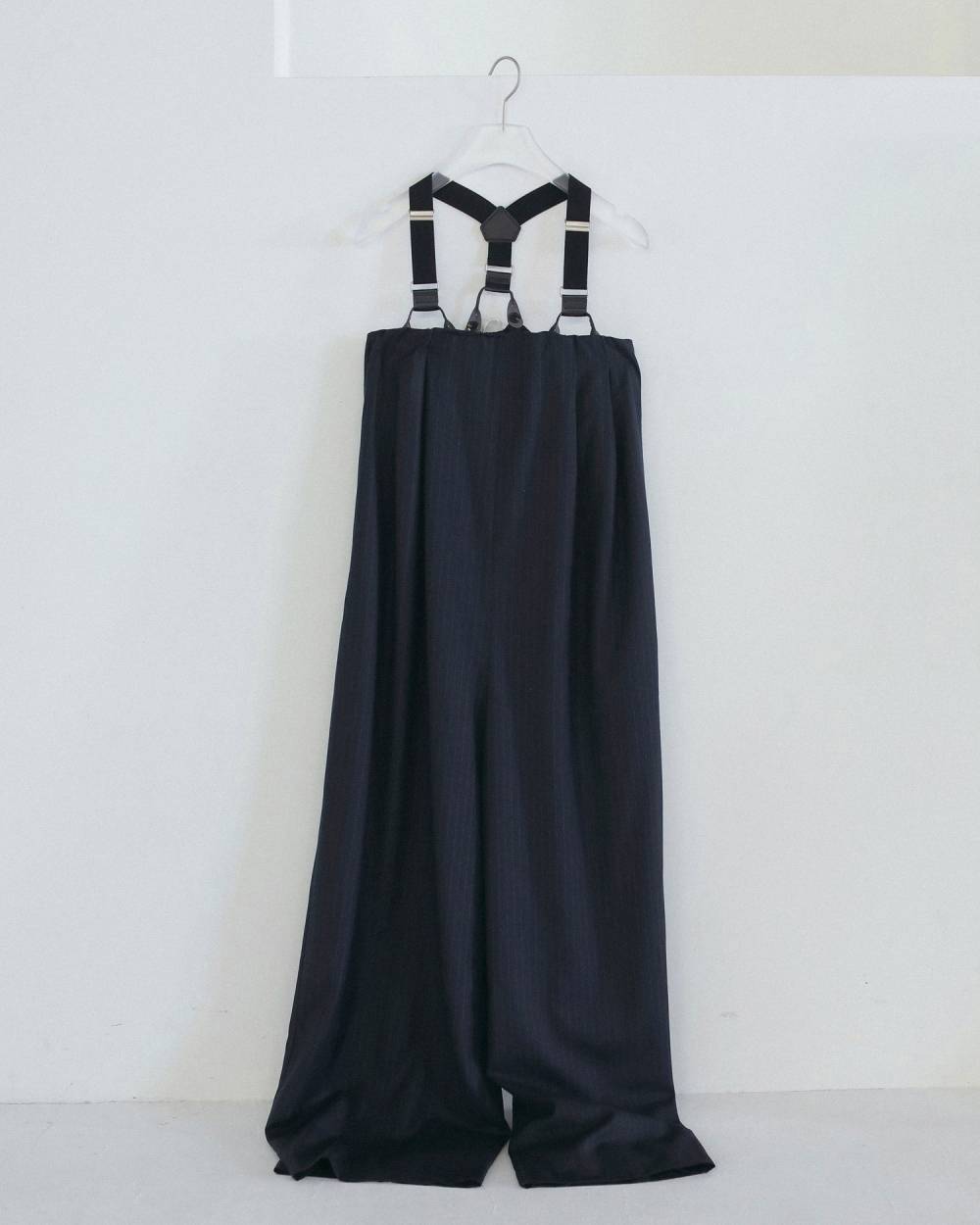【anuke 2026 winter】Stripe Baretop Combinaison - Champdelarose
