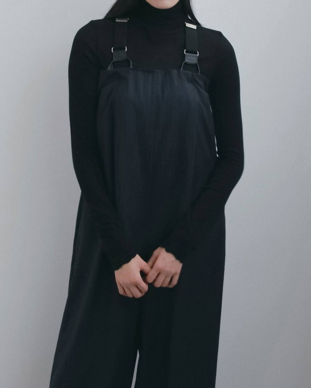 【anuke 2026 winter】Stripe Baretop Combinaison - Champdelarose