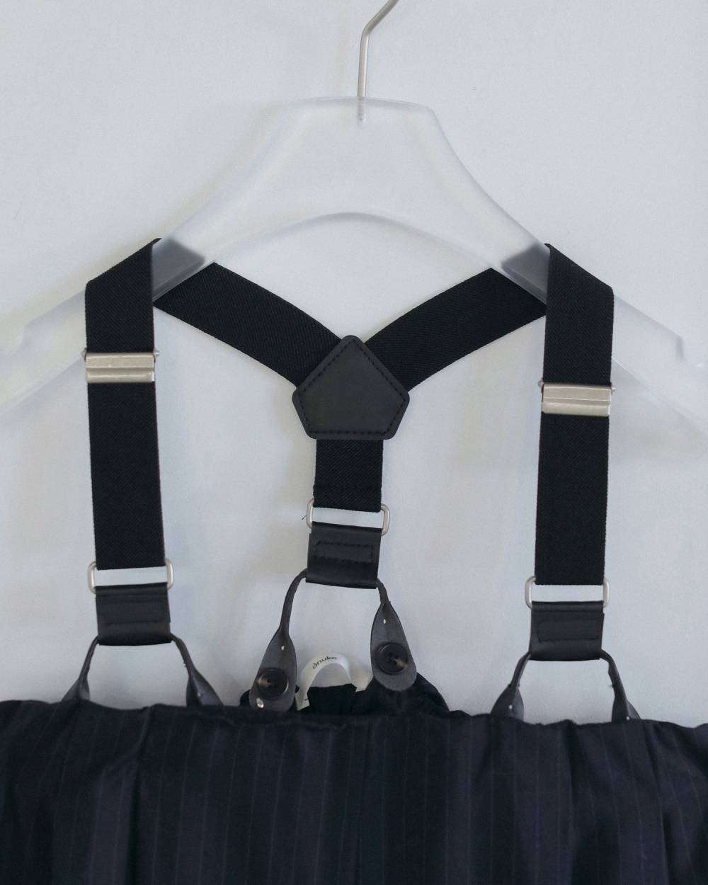 【anuke 2026 winter】Stripe Baretop Combinaison - Champdelarose