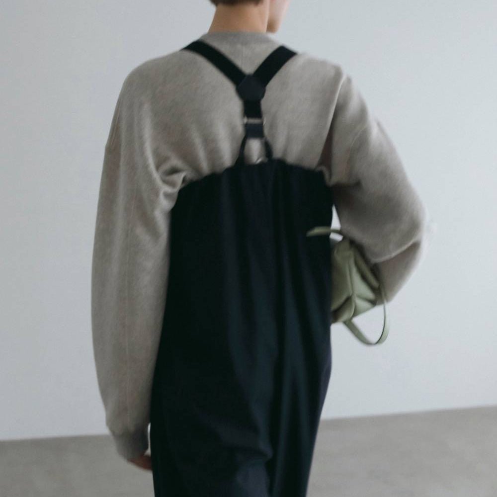 【anuke 2026 winter】Stripe Baretop Combinaison - Champdelarose