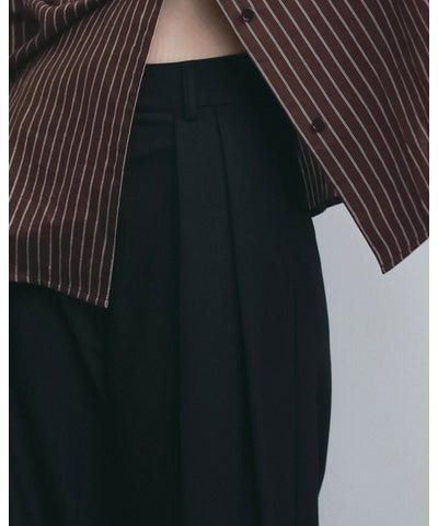 【anuke 2026 winter】Tuck Wide Pants - Champdelarose