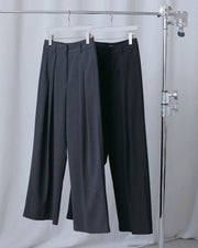 【anuke 2026 winter】Tuck Wide Pants - Champdelarose
