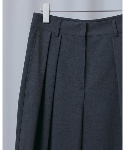 【anuke 2026 winter】Tuck Wide Pants - Champdelarose