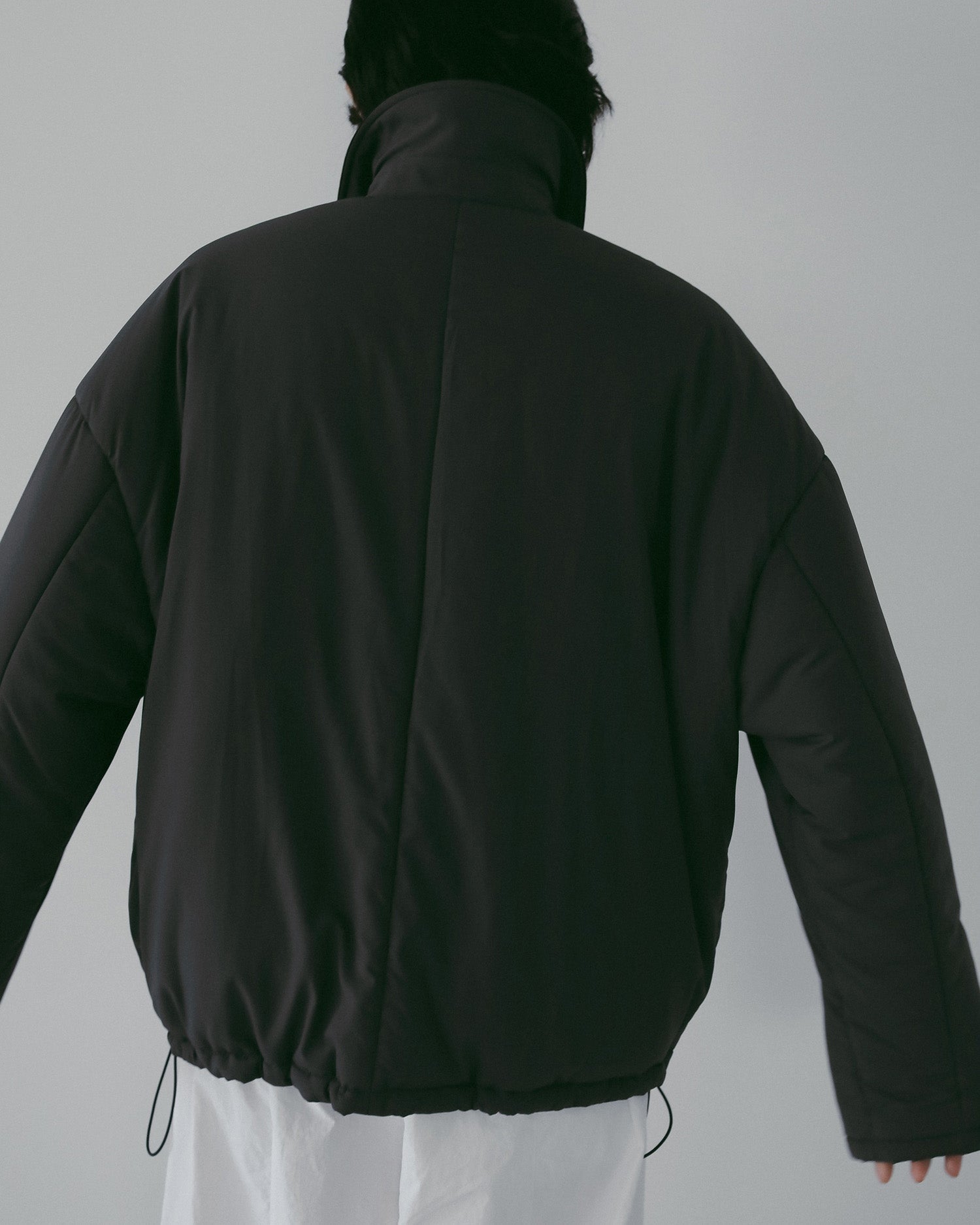【anuke 2026 winter】Velour Collar Blouzon - Champdelarose
