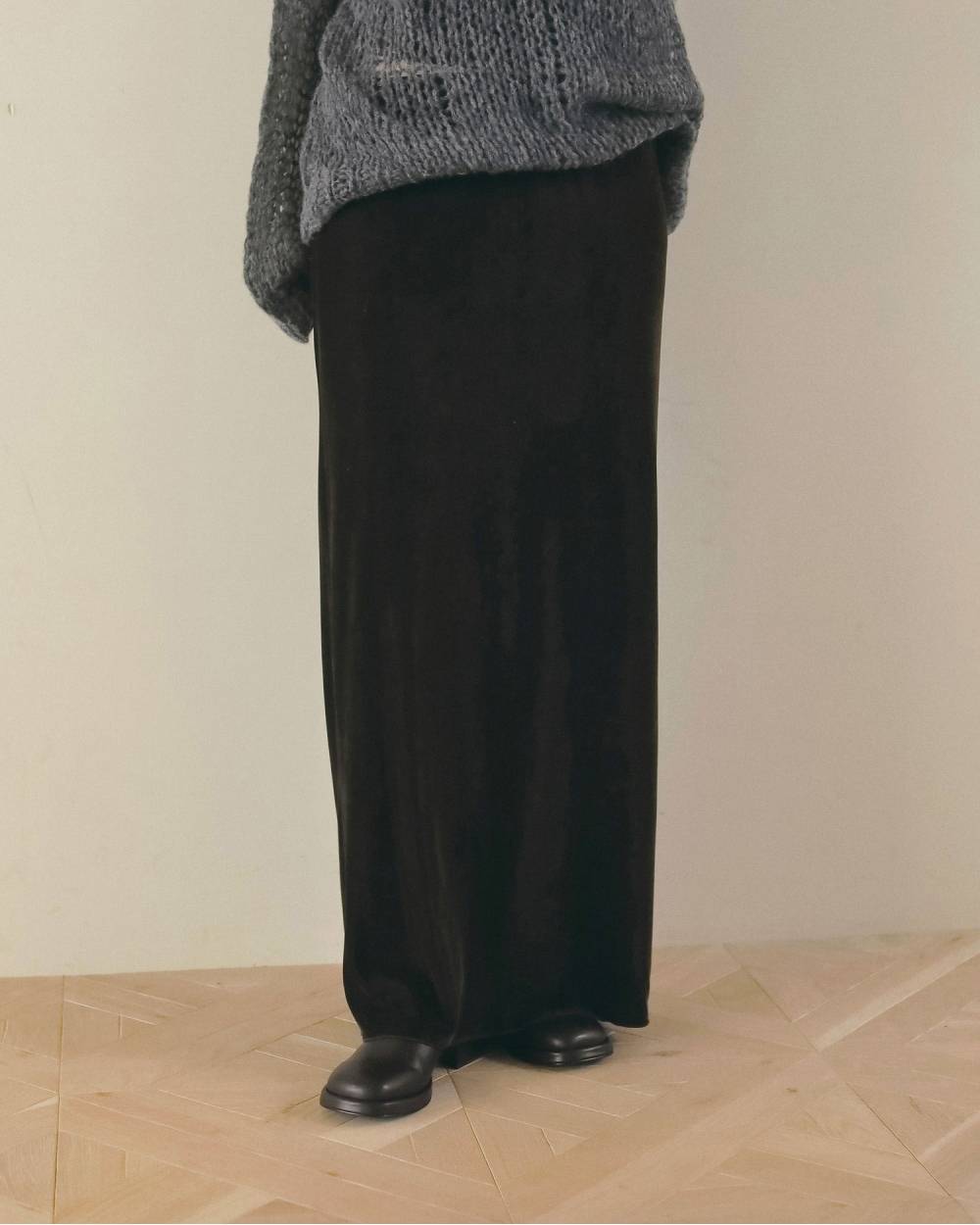 【anuke 2026 winter】Velour Pencil SK - Champdelarose