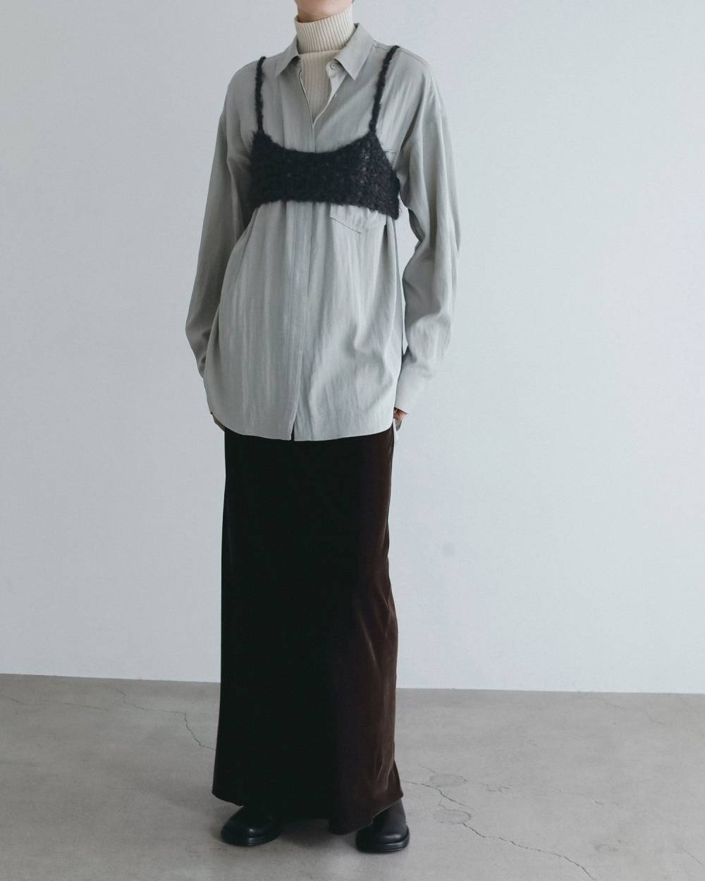 【anuke 2026 winter】Velour Pencil SK - Champdelarose