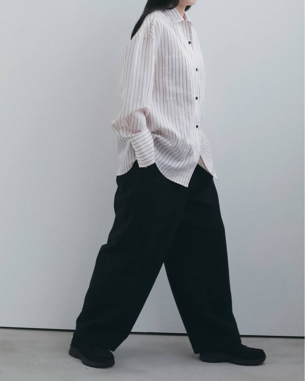 【anuke 2026 winter】Wool Cocoon Pants - Champdelarose
