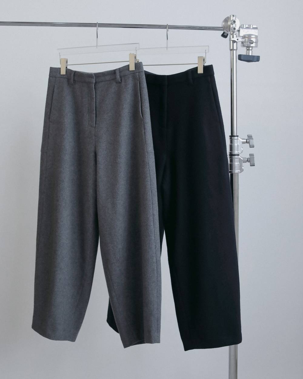 【anuke 2026 winter】Wool Cocoon Pants - Champdelarose