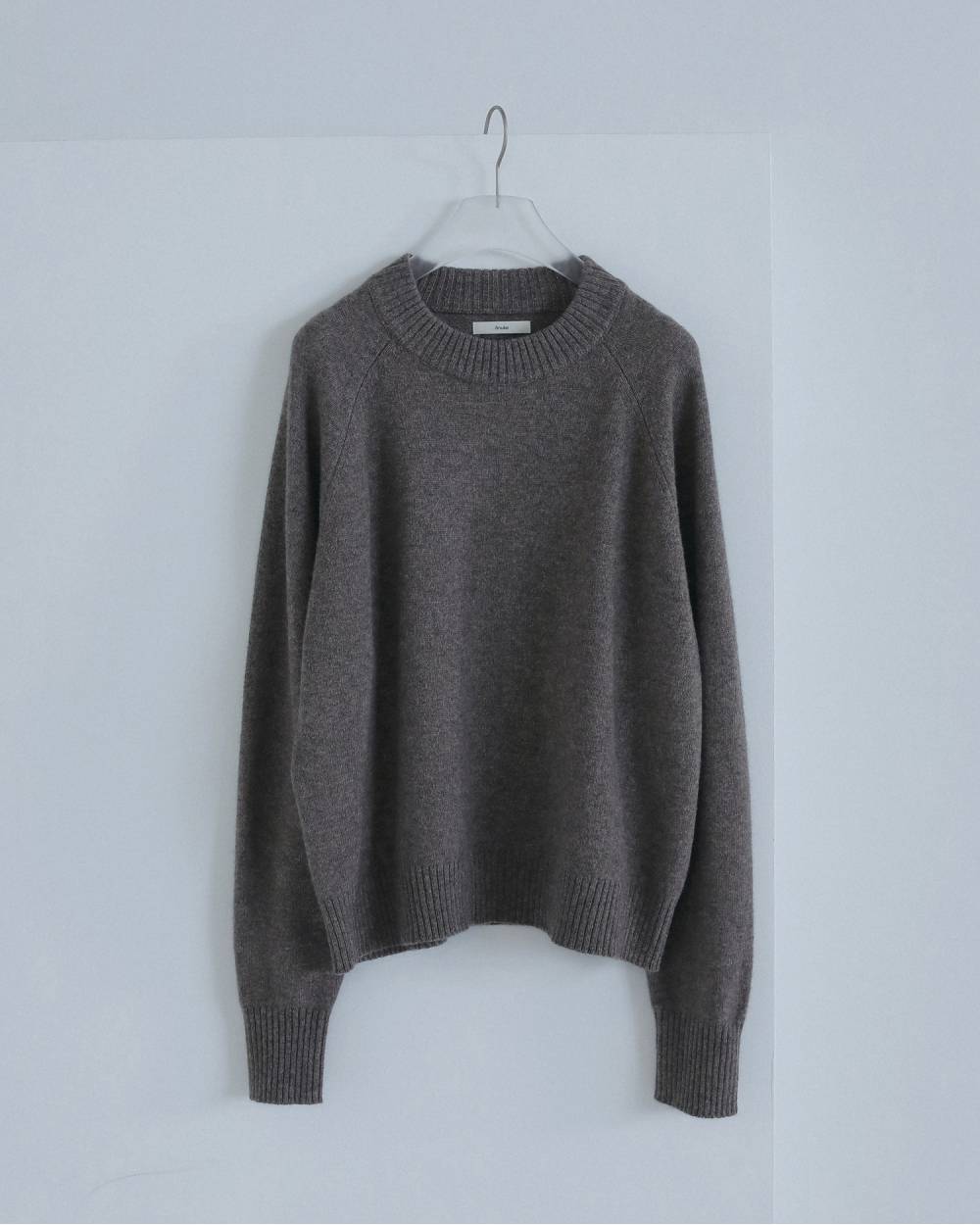 【anuke 2026 winter】Wool Crewneck Tops - Champdelarose